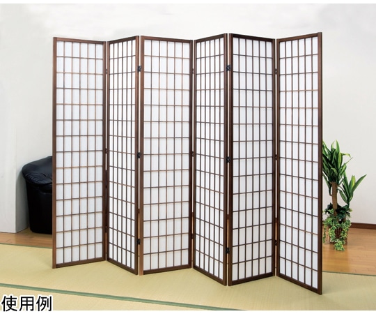 ファミリー・ライフ 障子スクリーン ハイタイプ 6曲 03070 1個（ご注文単位1個）【直送品】