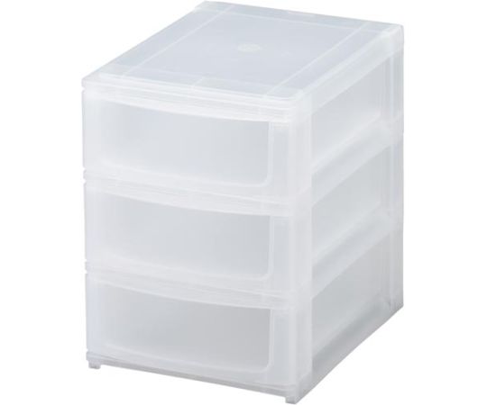 ナチュラ ポスデコA5浅3段 クリア NpdA5-a3CL 1個（ご注文単位1個）【直送品】