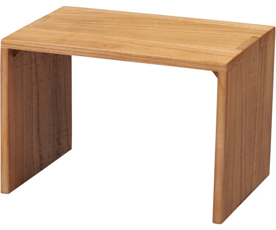 アズワン 木製コの字ディスプレイ ブラウン W30cm 61-806-56-2 1個（ご注文単位1個）【直送品】