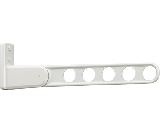 川口技研 ホスクリーン 窓枠用 屋外物干し金物 ホワイト 2本入 HKL-65-W 1セット（ご注文単位1セット）【直送品】