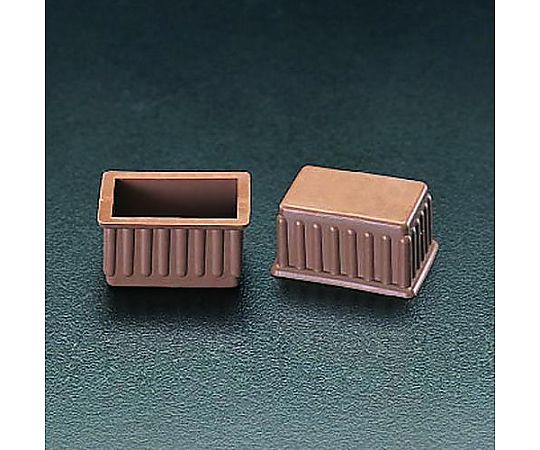 アズワン 24x45mm 角型足キャップ(2個) EA979DG-12 1パック(ご注文単位1パック)【直送品】