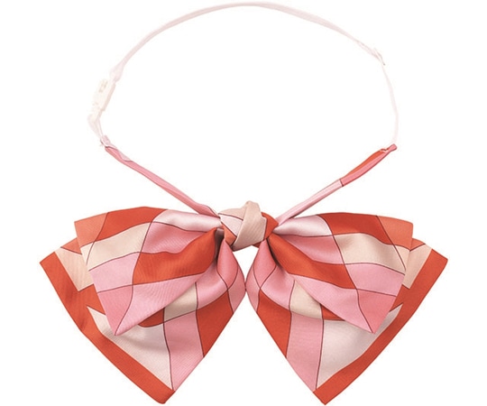 カーシーカシマ ENJOY Rouge スカーフ リボン オレンジ EAZ880 1枚（ご注文単位1枚）【直送品】