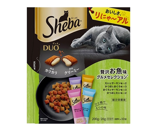 マースジャパンリミテッド シーバ デュオ 贅沢お魚味グルメセレクション 200g SD24 1個（ご注文単位1個）【直送品】