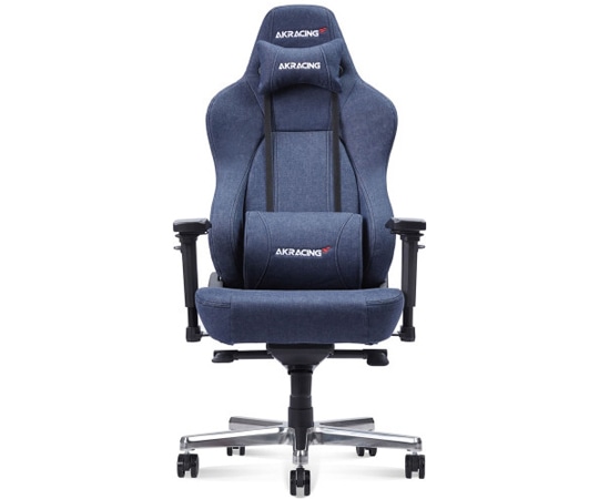 AKRacing オフィスチェア Premium Denim AKR-PREMIUM-DENIM 1脚(ご注文単位1脚)【直送品】