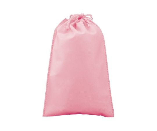 三和 不織布巾着 (小)ライトピンク 1ケース(2000枚入) SW1726014-3 1ケース（ご注文単位1ケース）【直送品】