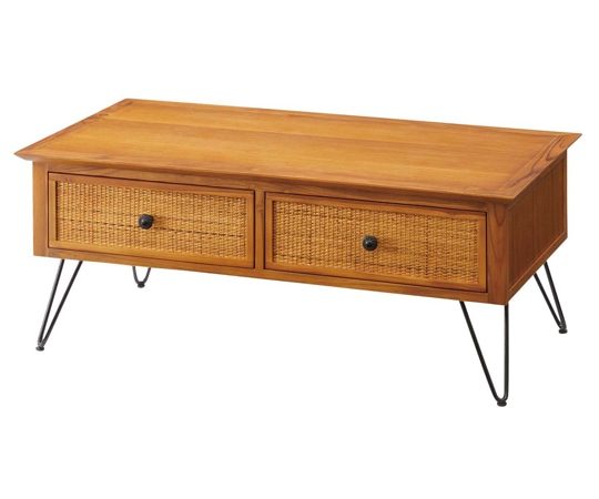 東谷 センターテーブル ブラウン GUY-371 1個（ご注文単位1個）【直送品】