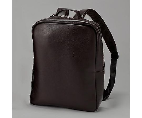 アズワン 300x100x370mm バックパック(レザー/ダークブラウン) EA927AE-21 1個(ご注文単位1個)【直送品】