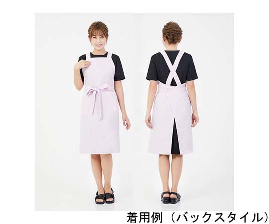 CML LDLレースラインエプロン ピンクxホワイト T100361 1着（ご注文単位1着）【直送品】