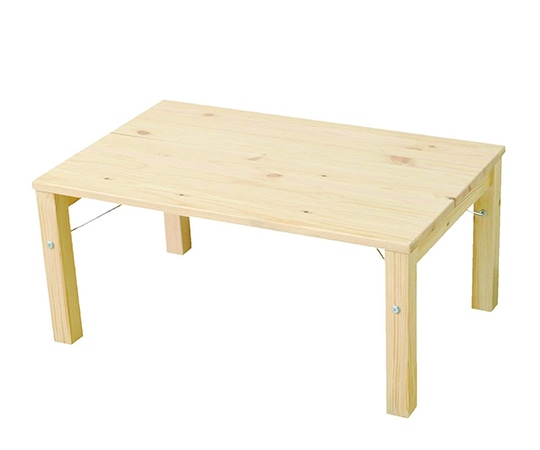 山善(YAMAZEN) 折りたたみ式パイン材ローデスク ナチュラル MJT-7850L(NA) 1台(ご注文単位1台)【直送品】