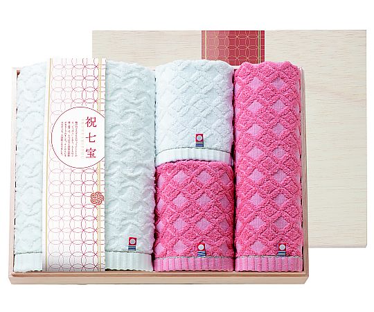 アズワン YAW HANA SHIPPOU 祝七宝 B/T・F/T×2・W/T(国産木箱入) YAK-50 1セット（ご注文単位1セット）【直送品】