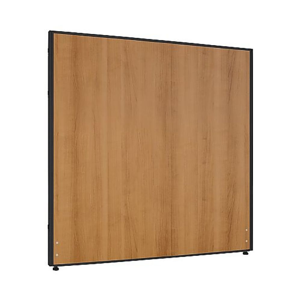 カグクロ 木目調ローパーテーション(BK)ナチュラルウッド H1200×W1200mm PW1212-B-NW 1台(ご注文単位1台)【直送品】