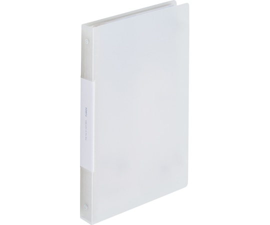 LIHITLAB SOERU クリヤーブック ポケット交換タイプ A4S型30穴 乳白 N8501-1 1冊(ご注文単位1冊)【直送品】