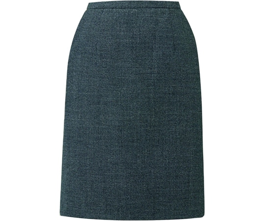 カーシーカシマ ENJOY セミタイトスカート MELANGE HOUNDSTOOTH チャコールグレー 17号 EAS720 1枚（ご注文単位1枚）【直送品】