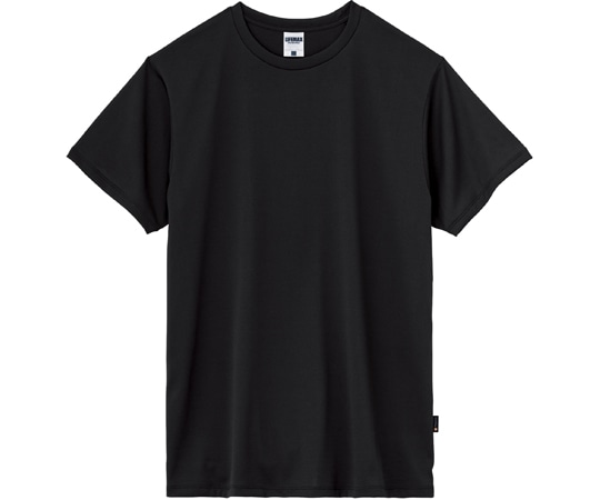 ボンマックス 5.6オンスリサイクルポリエステルTシャツ(ポリジン加工)MS1164 ブラック S  1枚（ご注文単位1枚）【直送品】
