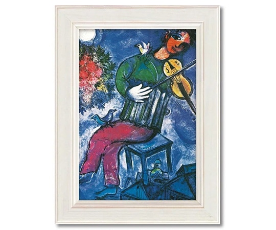 ユーパワー ミュージアム シリーズ マルク シャガール｢青いバイオリン弾き｣ MW-00807 1個（ご注文単位1個）【直送品】