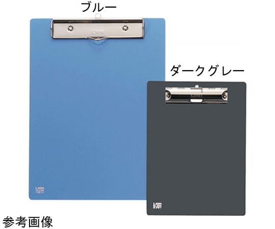 ライオン事務器 PETカラー用箋挟 ブルー No.210K(B) 1枚(ご注文単位1枚)【直送品】