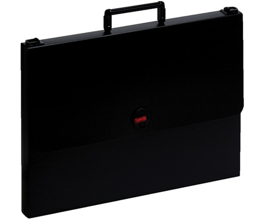 キングジム デザイナーズケース 2つ折り A2 黒 3247 1冊(ご注文単位1冊)【直送品】