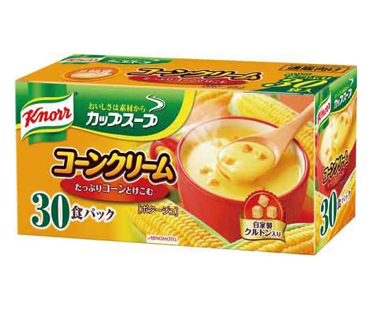 味の素 クノールカップスープ コーンクリーム 30食入 174195 1箱※軽（ご注文単位1箱）【直送品】