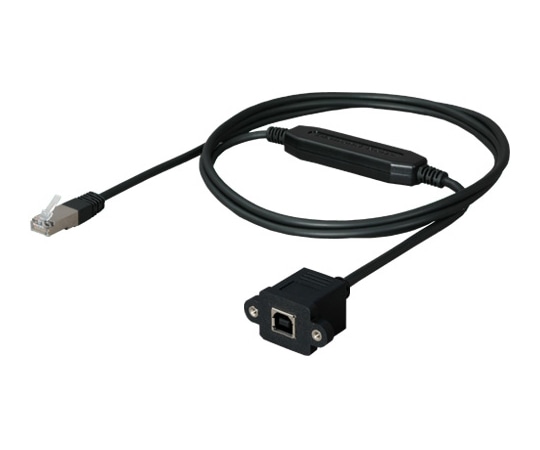 ダイヤトレンド 三菱インバータ⇔PC用 RS-485⇔USBコンバータケーブル パネル取付 DINV-PU4 1本(ご注文単位1本)【直送品】