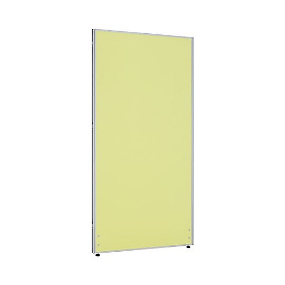 カグクロ クロス ローパーテーション イエローグリーンH1600×W800mm PN0816-YG 1台(ご注文単位1台)【直送品】