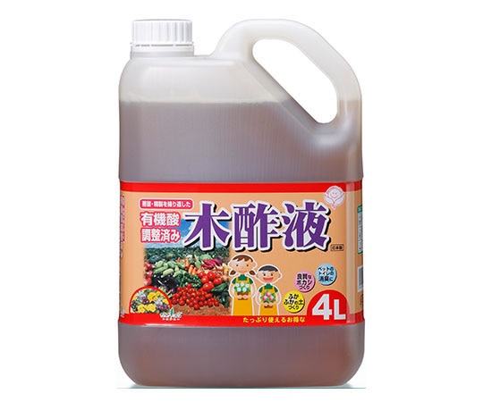 トヨチュー 有機酸調整木酢液 4L #296496  1個(ご注文単位1個)【直送品】