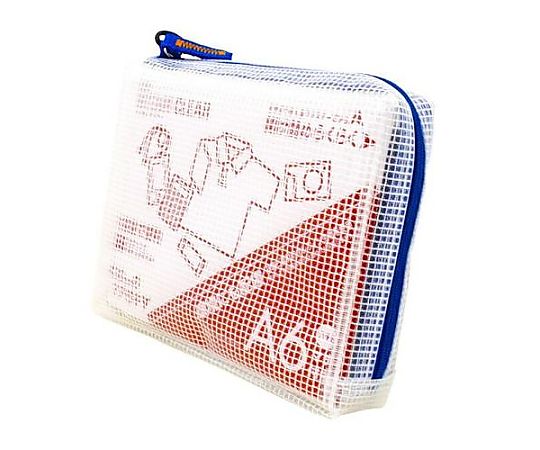 アズワン A6/130x165x30mm メッシュケース(ブルー) EA762CF-349 1個(ご注文単位1個)【直送品】