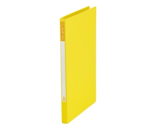 ビュートン クランプファイル イエロー SCL-A4-Y 1冊(ご注文単位1冊)【直送品】