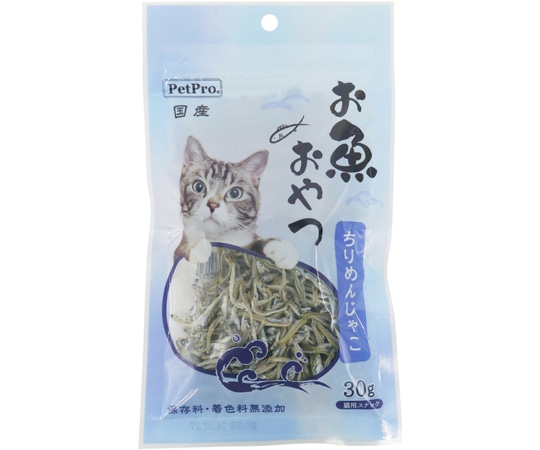 ペットプロジャパン ペットプロ 猫用お魚おやつ ちりめんじゃこ 30g  1個（ご注文単位1個）【直送品】