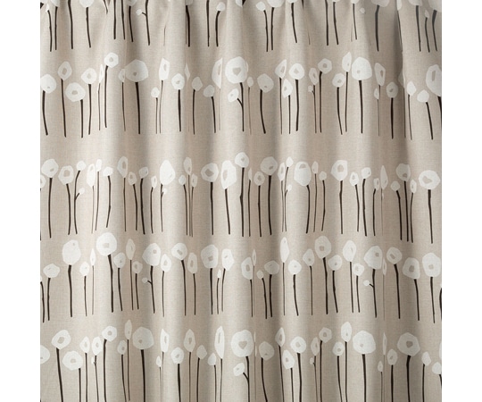 スミノエ 遮光カーテン ハツナギ 100×135cm ホワイト 1枚入 V1280 1枚(ご注文単位1枚)【直送品】