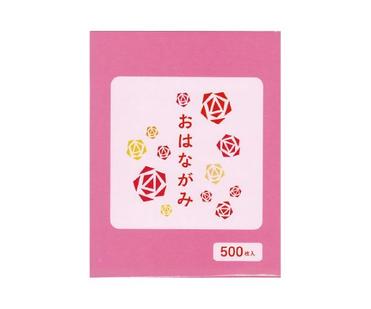 エヒメ紙工 お花紙 5色アソート 500枚 EOH-500A 1袋（ご注文単位1袋）【直送品】