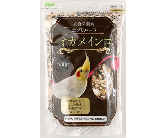 アラタ エブリバード オカメインコ 630g  1袋（ご注文単位1袋）【直送品】