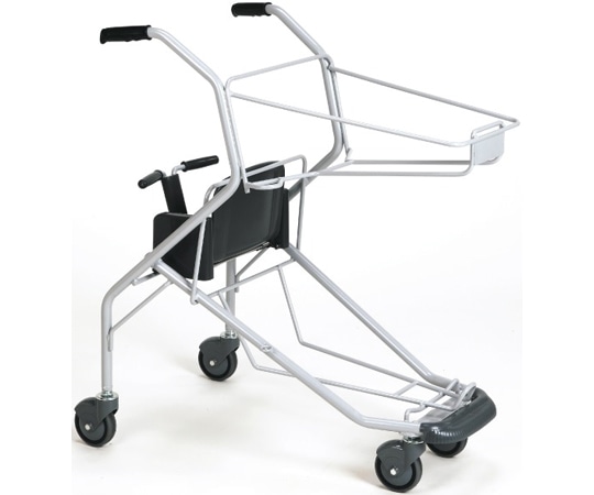 大和産業 ショッピングカート シルバーメタリック W536×D784×H918mm SV571-C100 1台（ご注文単位1台）【直送品】