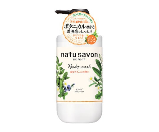 コーセー ソフティモ ナチュサボンセレクト ホワイトボディウォッシュ モイスト 500mL  1個（ご注文単位1個）【直送品】