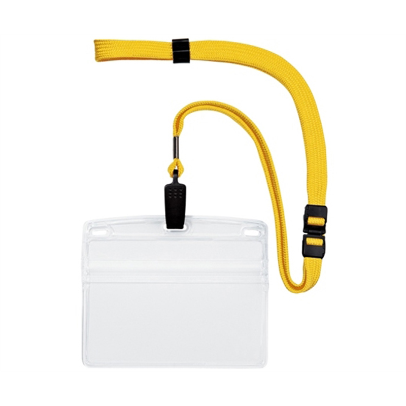 オープン工業 吊り下げ名札 クリップ式 ヨコ特大 1枚 黄 NL-21P-YE 1個(ご注文単位1個)【直送品】