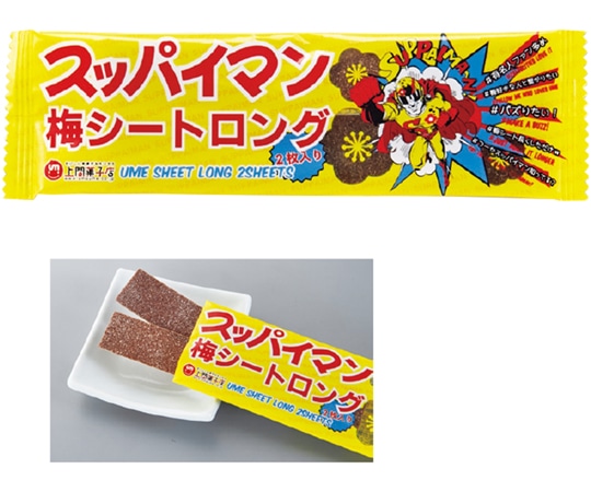上間菓子店 スッパイマン 梅シートロング 30袋入 375948 1組※軽(ご注文単位1組)【直送品】