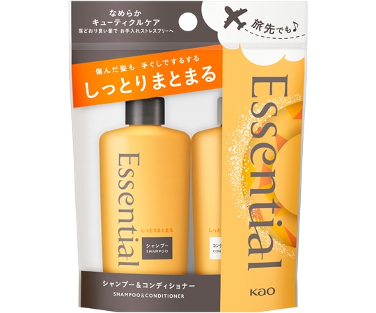 花王 エッセンシャルしっとりまとまるSPCDミニセット 1ケース(24個入)  1ケース（ご注文単位1ケース）【直送品】