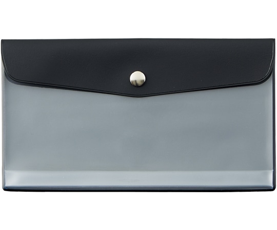 LIHITLAB ALCLEA エンベロープケースペンマスク 【抗菌】 ブラック F7742-24 1枚(ご注文単位1枚)【直送品】