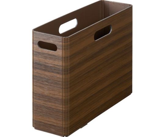 キングジム キ-ニ ボックスファイル A4 ブラウン KW4033フラ 1個（ご注文単位1個）【直送品】