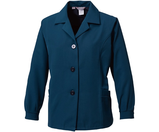 三愛 女性用事務服(長袖) ネイビー M 6400 1着（ご注文単位1着）【直送品】