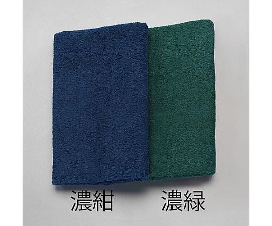 エスコ 340x 900mm/300匁 タオル(高級・濃紺) EA929HB-4 1枚(ご注文単位1枚)【直送品】