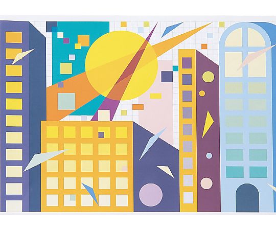 アーテック 正方眼シート(10枚組)B3 13083 1箱(ご注文単位1箱)【直送品】