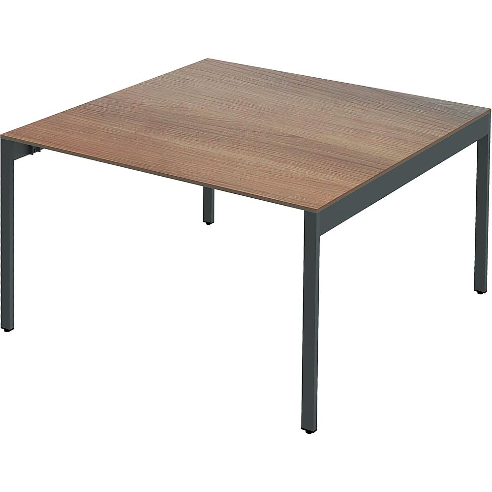 Y2K スリムフリーアドレスデスク1212 ライトブラウン  1個(ご注文単位1個)【直送品】