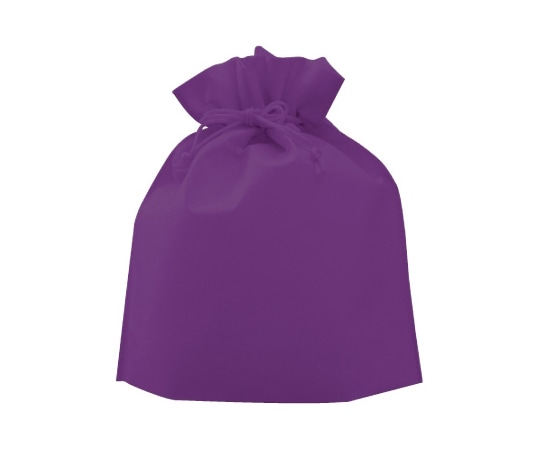 三和 不織布巾着 (大)バイオレット 1ケース(1000枚入) SW2528-33 1ケース（ご注文単位1ケース）【直送品】