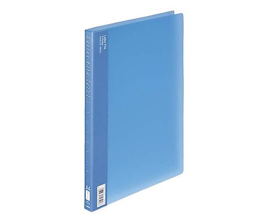 エスコ A4/S型 レターファイル(青/20冊) EA762CF-51 1組(ご注文単位1組)【直送品】