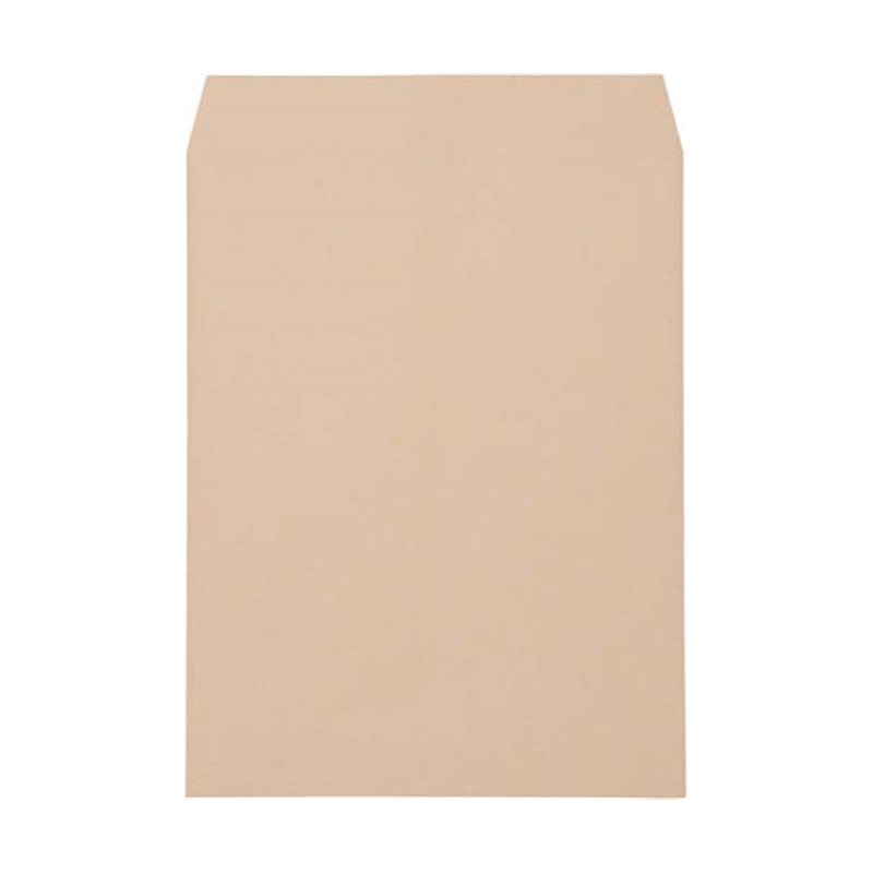 カウネット 再生紙100%クラフト封筒 角3 85g 100枚 4123-2095 1パック(ご注文単位1パック)【直送品】