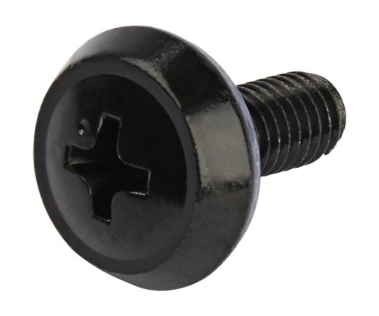 StarTech.com ラックマウント金具セット/10-32 ケージナット&ボルト/50組入りパック/サーバーラック用クリップナット/ブラック CABSCREW1032 1個(ご注文単位1個)【直送品】