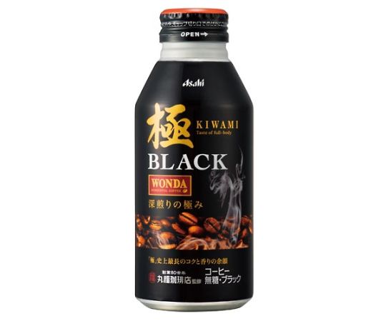 アサヒ飲料 ワンダコクの深味ブラックボトル缶400g 1ケース(24本入) 445800 1ケース※軽（ご注文単位1ケース）【直送品】