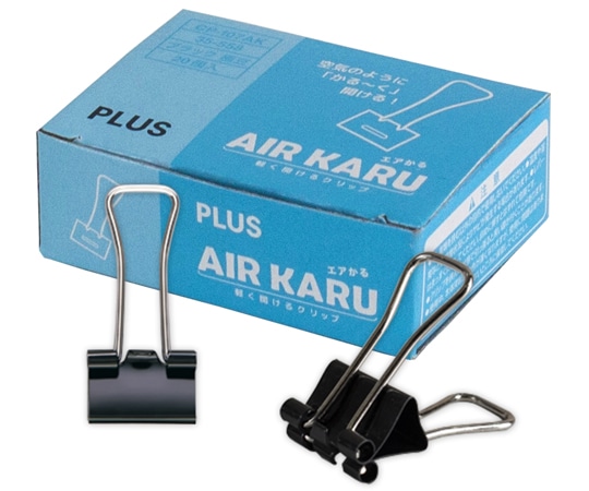 プラス 軽く開けるクリップ｢エアかる｣ 極豆20個入 CP-107AK 1個(ご注文単位1個)【直送品】