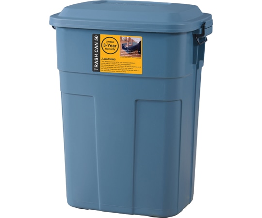 東谷 トラッシュカン50L ネイビー LFS-936NV 1個(ご注文単位1個)【直送品】