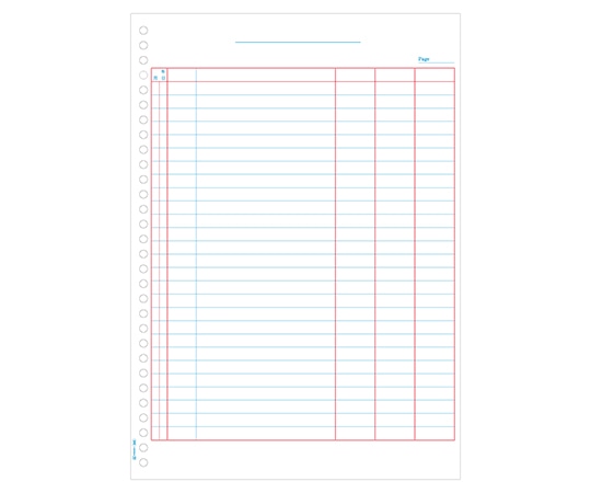 ヒサゴ 元帳 1セット(500枚入) GB946 1セット(ご注文単位1セット)【直送品】